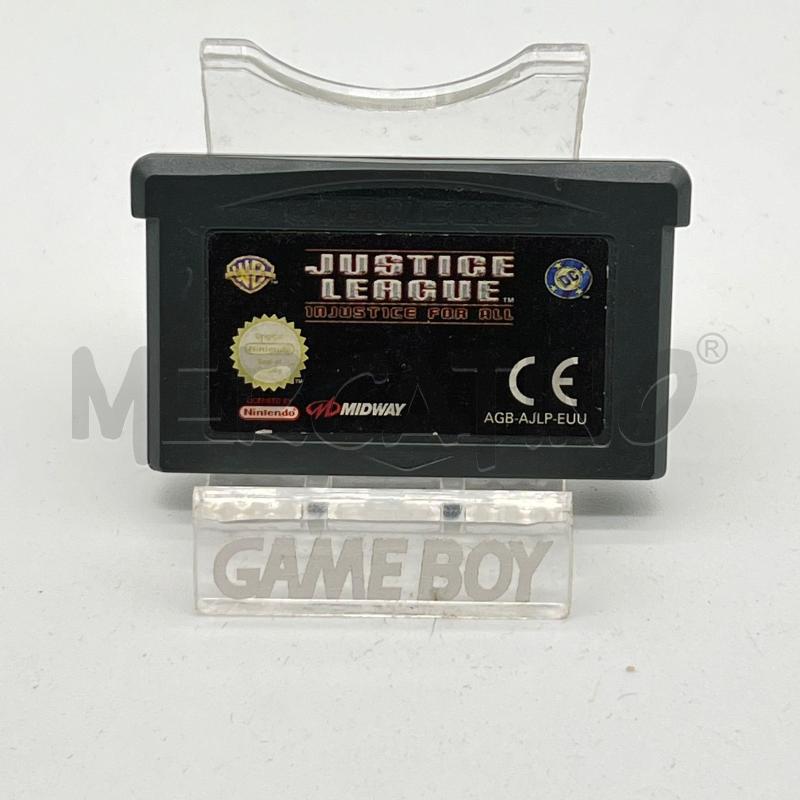 VIDEOGIOCO JUSTICE LEAGUE INJUSTICE FOR ALL GAMEBOY ADVANCE G139  | Mercatino dell'Usato Corbetta 1