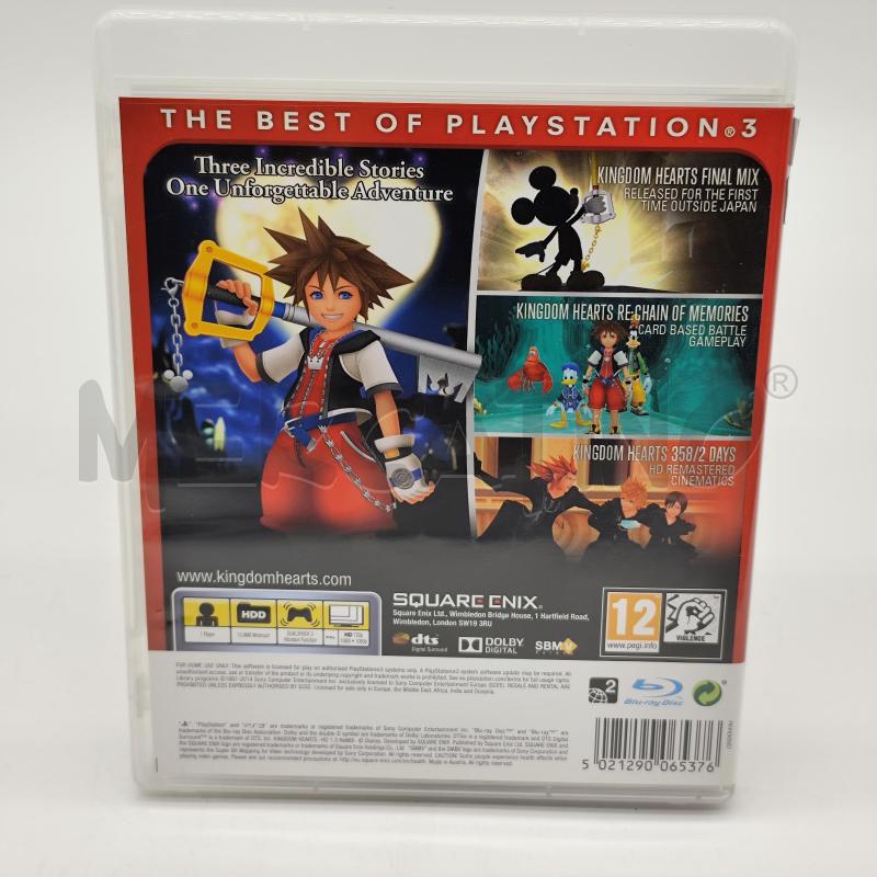 VIDEOGIOCO KINGDOM HEARTS HD 1.5 REMIX PLAYSTATION 3 PS3 G2154 | Mercatino dell'Usato Corbetta 2
