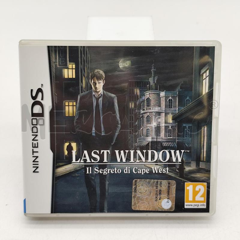 VIDEOGIOCO LAST WINDOW IL SEGRETO DI CAPE WEST NINTENDO DS | Mercatino dell'Usato Corbetta 1
