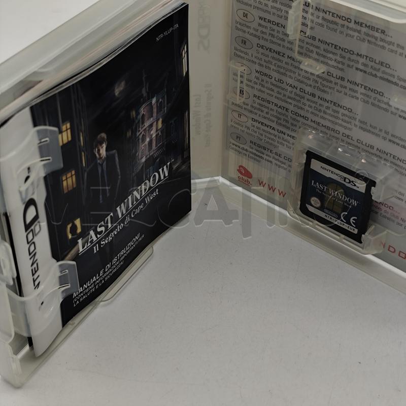 VIDEOGIOCO LAST WINDOW IL SEGRETO DI CAPE WEST NINTENDO DS | Mercatino dell'Usato Corbetta 3