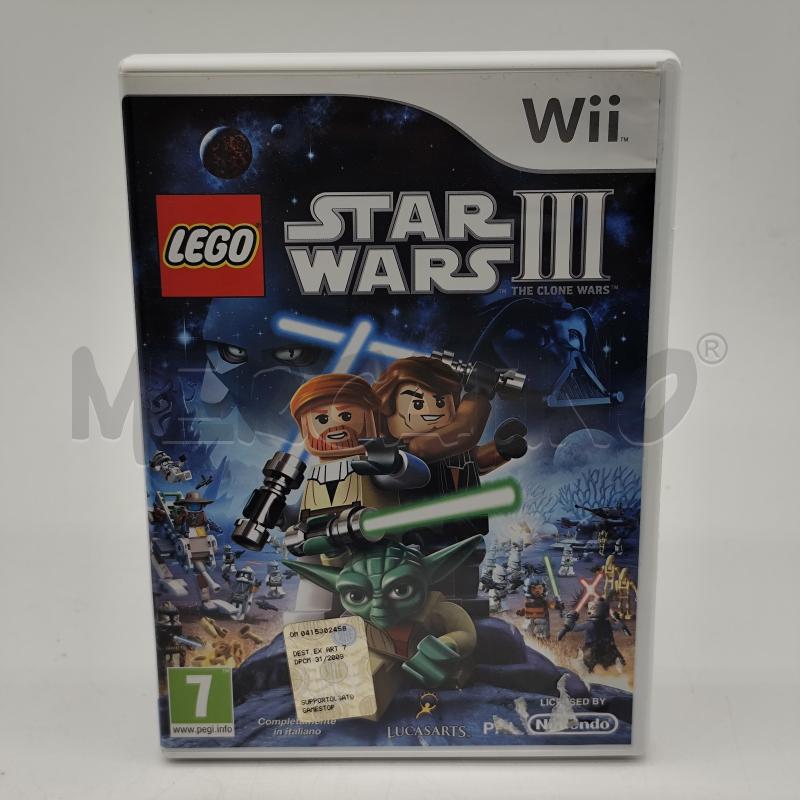VIDEOGIOCO LEGO STAR WARS III THE CLONE WARS WII | Mercatino dell'Usato Corbetta 1