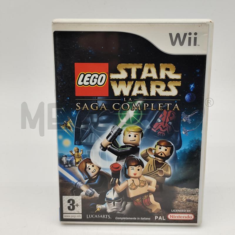 VIDEOGIOCO LEGO STAR WARS LA SAGA COMPLETA NINTENDO WII G10813 | Mercatino dell'Usato Corbetta 1