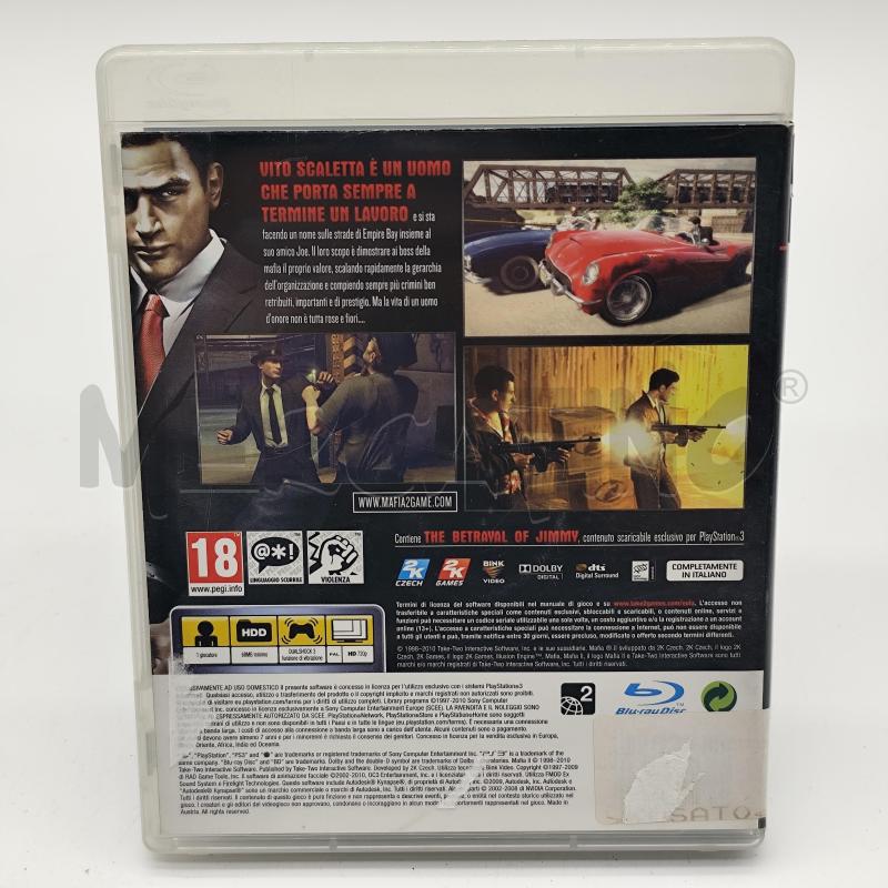 VIDEOGIOCO MAFIA II PLAYSTATION 4 G2584  | Mercatino dell'Usato Corbetta 2