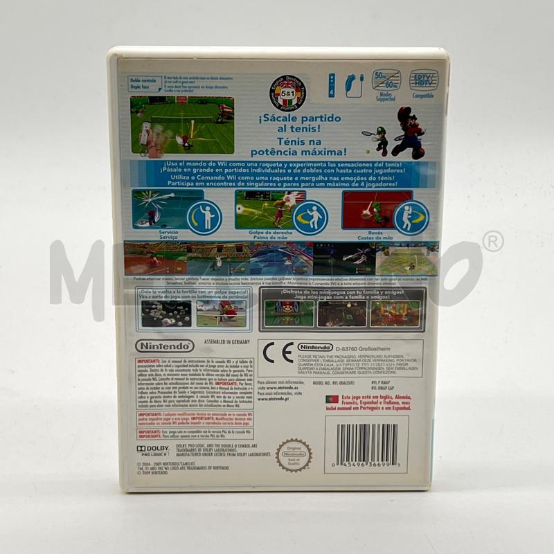 VIDEOGIOCO MARIO POWER TENNIS NINTENDO WII G1958 | Mercatino dell'Usato Corbetta 2