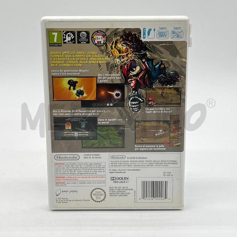 VIDEOGIOCO MARIO STRIKERS CHARGED FOOTBALL NINTENDO WII G3142   | Mercatino dell'Usato Corbetta 2