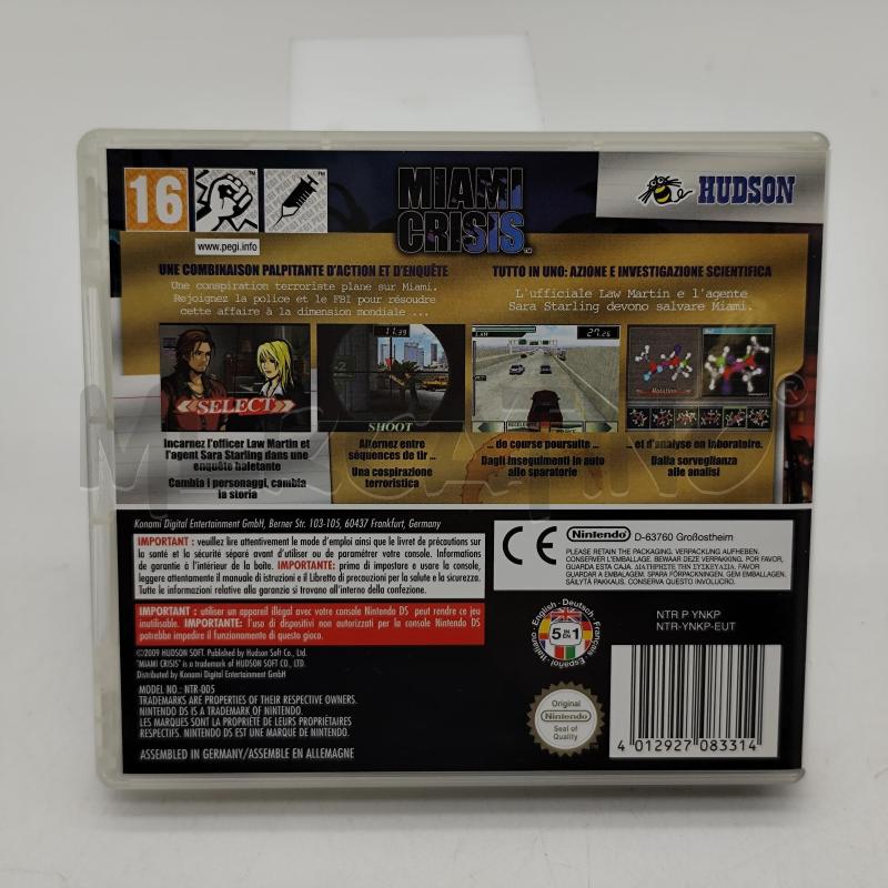 VIDEOGIOCO MIAMI CRISIS NINTENDO DS | Mercatino dell'Usato Corbetta 2