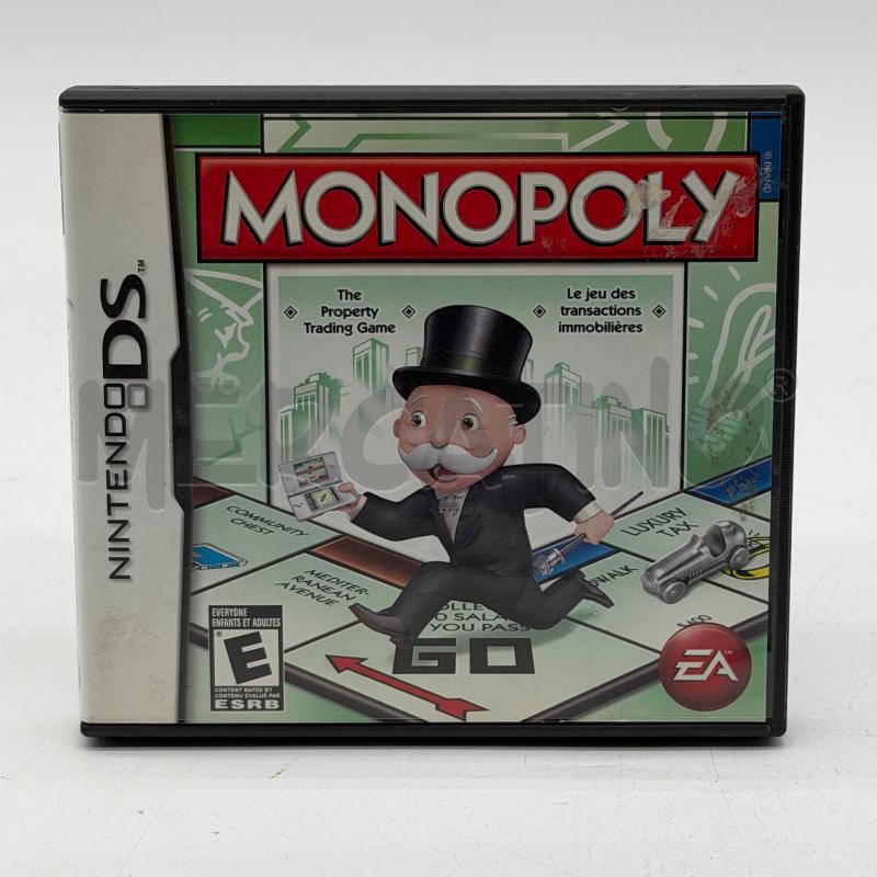 VIDEOGIOCO MONOPOLY NINTENDO DS G2183  | Mercatino dell'Usato Corbetta 1