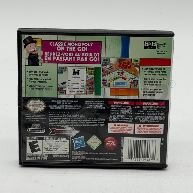 VIDEOGIOCO MONOPOLY NINTENDO DS G2183  | Mercatino dell'Usato Corbetta 2
