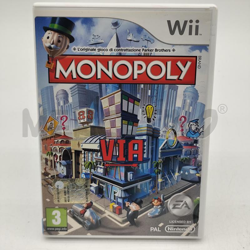 VIDEOGIOCO MONOPOLY NINTENDO WII | Mercatino dell'Usato Corbetta 1