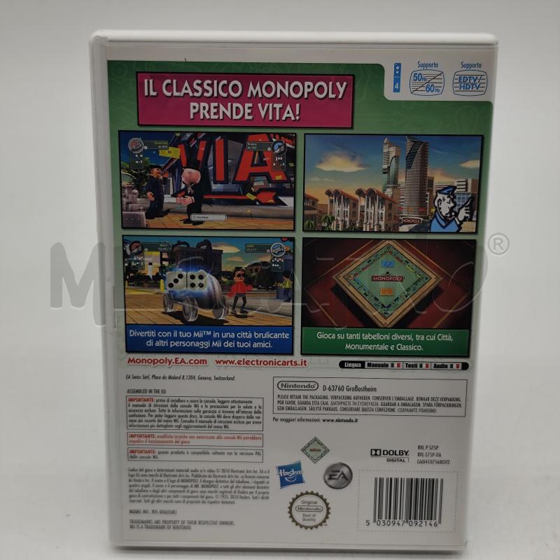 VIDEOGIOCO MONOPOLY NINTENDO WII | Mercatino dell'Usato Corbetta 2