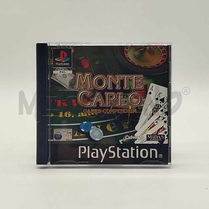 VIDEOGIOCO MONTE CARLO GAMES COMPENDIUM PLAYSTATION 1 PS1 | Mercatino dell'Usato Corbetta 1