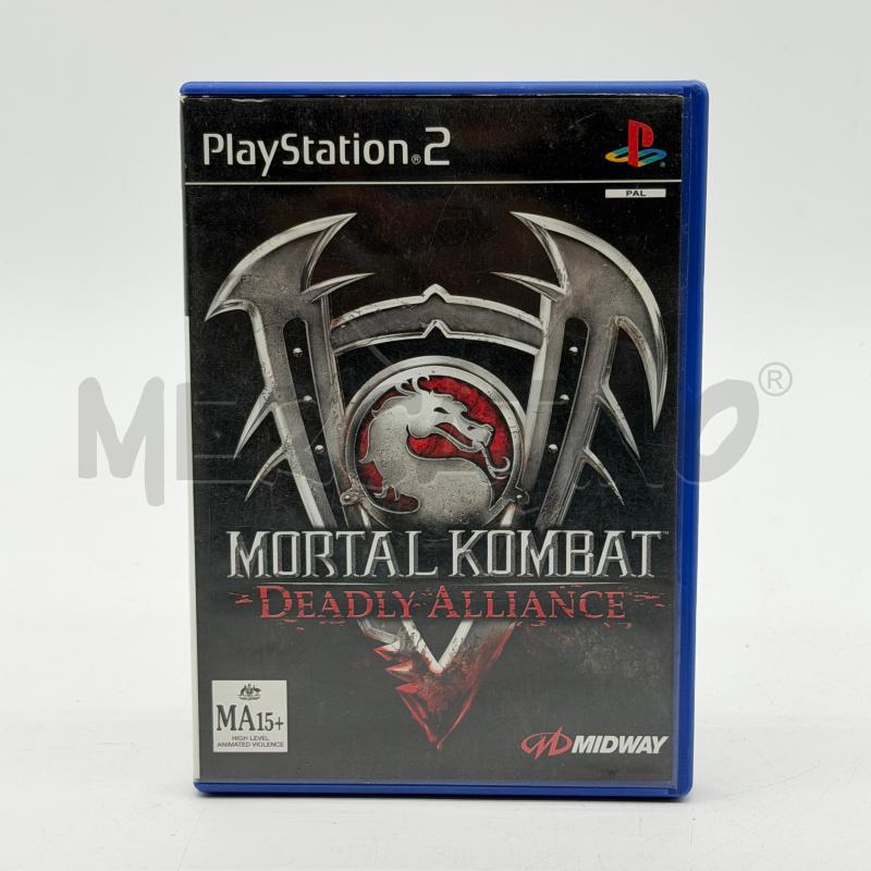 VIDEOGIOCO MORTAL KOMBAT DEADLY ALLIANCE PLAYSTATION 2 G3001  | Mercatino dell'Usato Corbetta 1