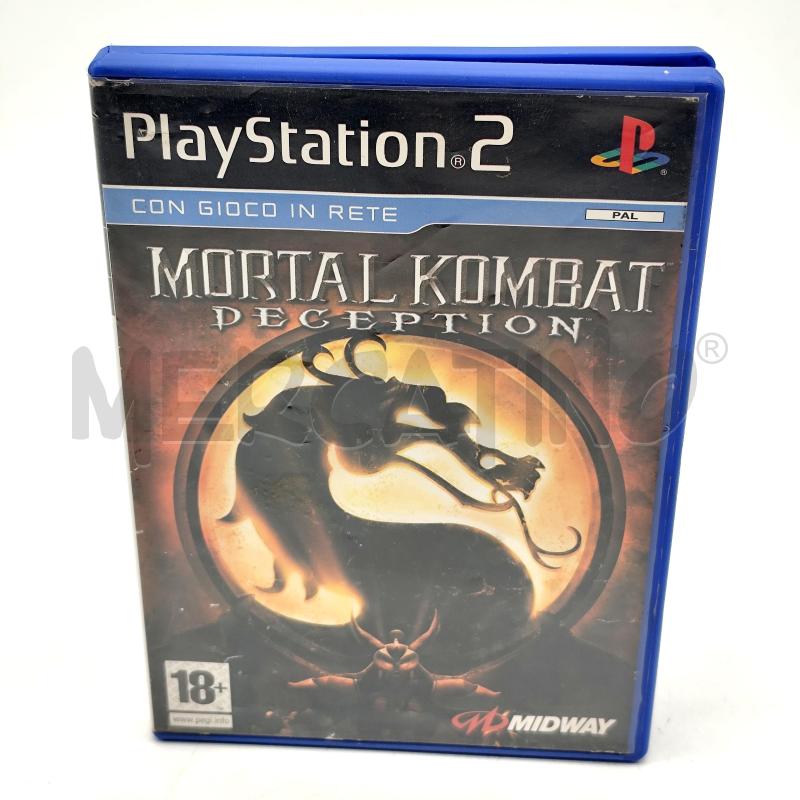 VIDEOGIOCO MORTAL KOMBAT DECEPTION PLAYSTATION 2 G3006  | Mercatino dell'Usato Corbetta 1