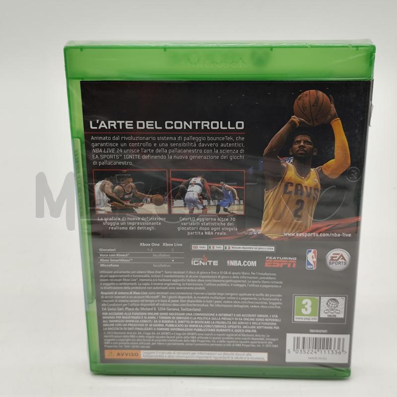 VIDEOGIOCO NBA LIVE 14 XBOX ONE G1201 NUOVO  | Mercatino dell'Usato Corbetta 2