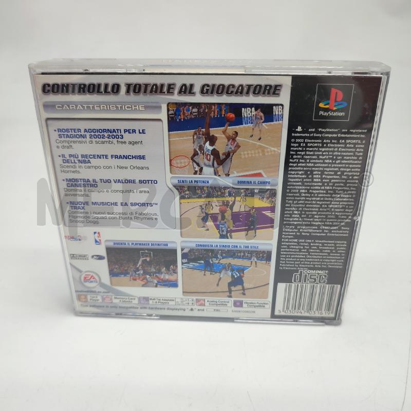 VIDEOGIOCO NBA LIVE 2003 PLAYSTATION 1 PS1  | Mercatino dell'Usato Corbetta 2