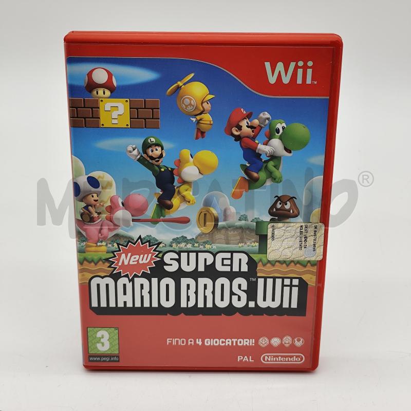 VIDEOGIOCO NEW SUPERMARIO BROS NINTENDO WII | Mercatino dell'Usato Corbetta 1