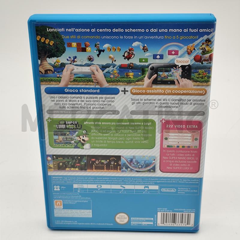 VIDEOGIOCO NEW SUPER MARIO BROS NINTENDO WII U  | Mercatino dell'Usato Corbetta 2