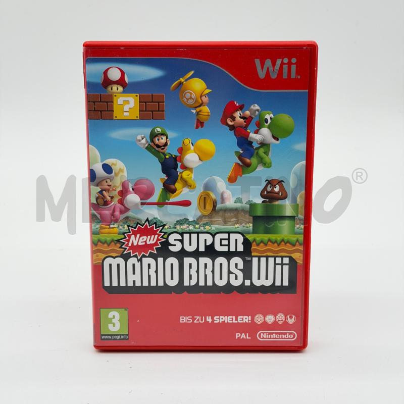 VIDEOGIOCO NEW SUPER MARIO BROS WII NINTENDO WII G3511  | Mercatino dell'Usato Corbetta 1