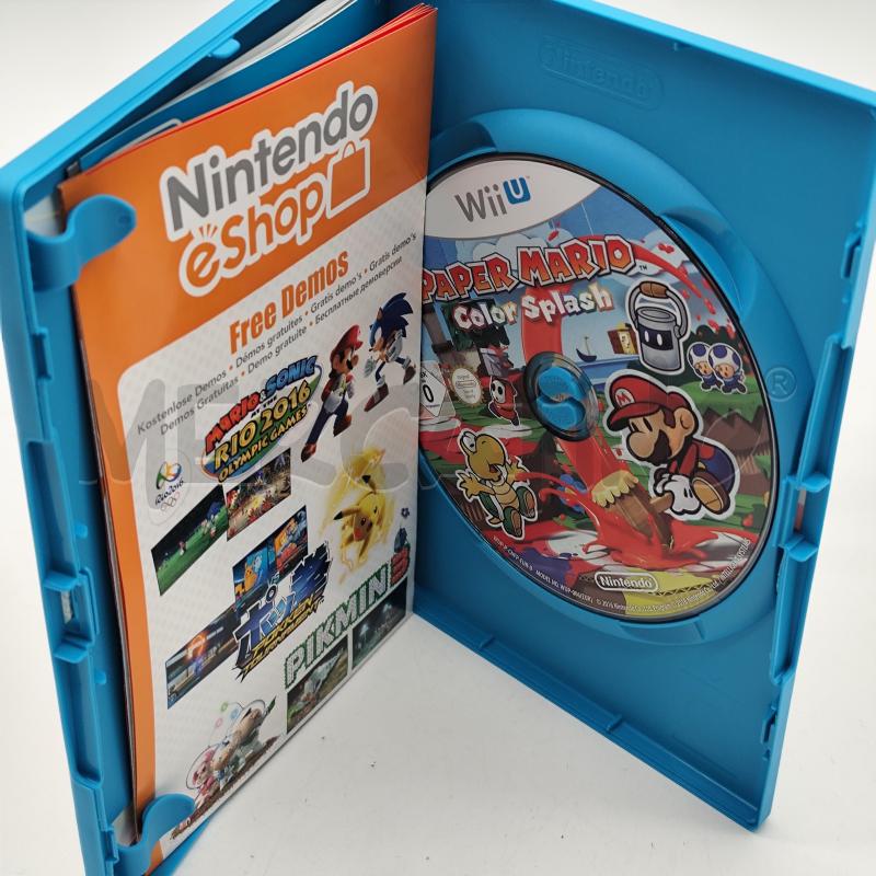 VIDEOGIOCO PAPER MARIO SPLASH NINTENDO WII U | Mercatino dell'Usato Corbetta 3
