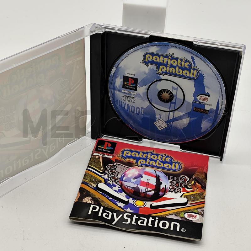 VIDEOGIOCO PATRIOTIC PINBALL PLAYSTATION 1 PS1 G2965 | Mercatino dell'Usato Corbetta 3