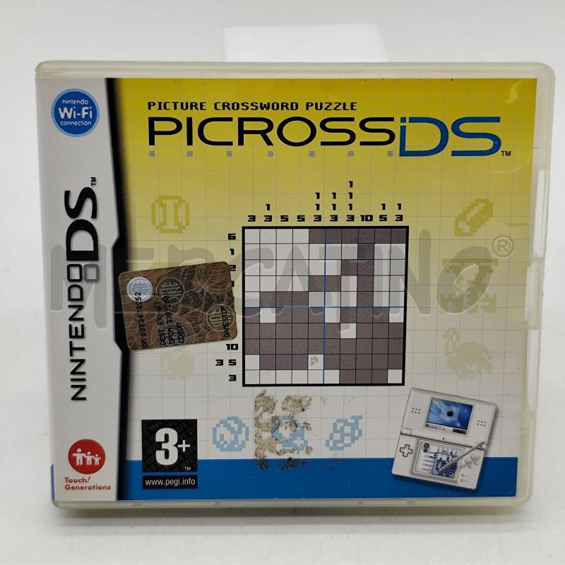 VIDEOGIOCO PICROSS DS NINTENDO DS | Mercatino dell'Usato Corbetta 1