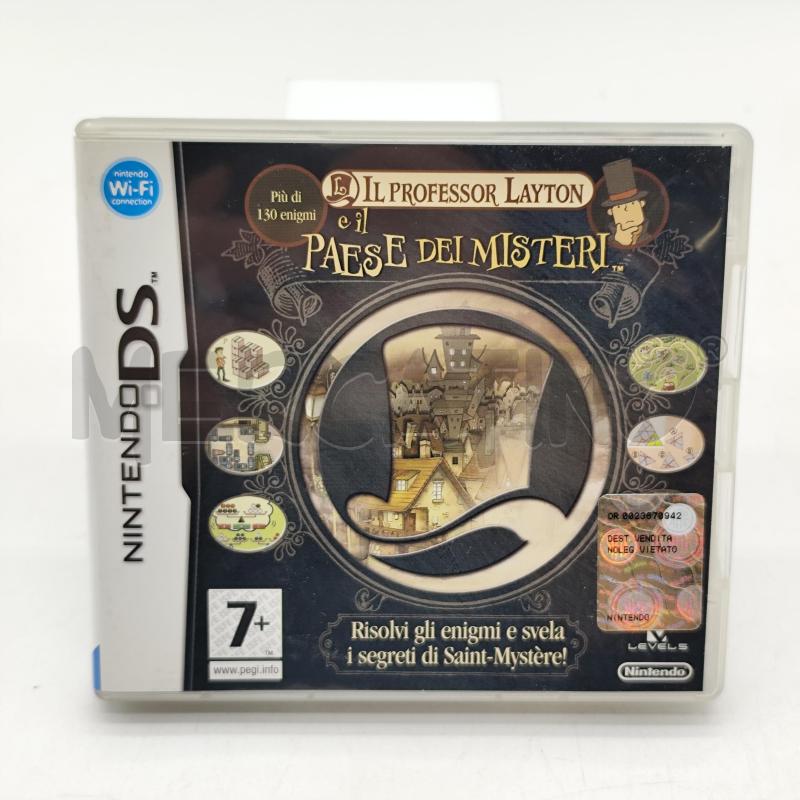VIDEOGIOCO PROFESSOR LAYTON E IL PAESE DEI MISTERI NINTENDO DS | Mercatino dell'Usato Corbetta 1