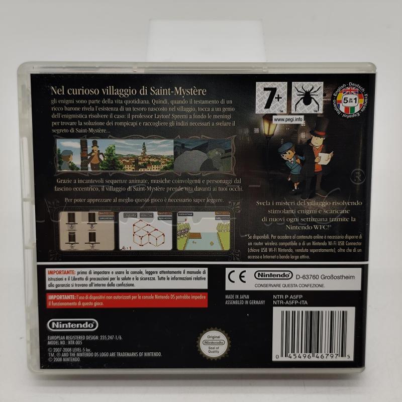 VIDEOGIOCO PROFESSOR LAYTON E IL PAESE DEI MISTERI NINTENDO DS | Mercatino dell'Usato Corbetta 2