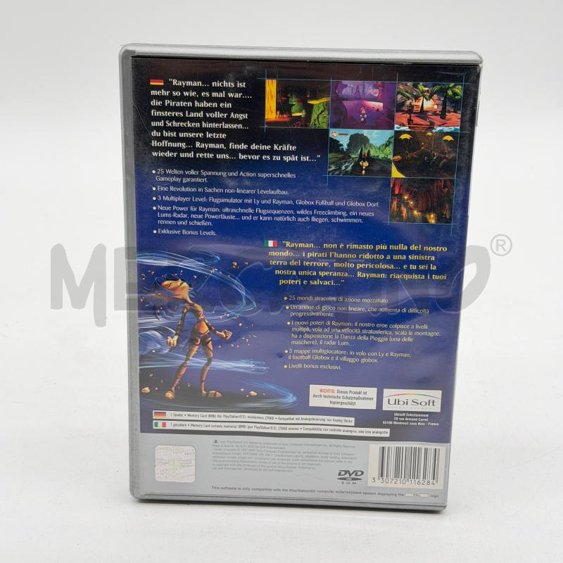 VIDEOGIOCO RAYMAN REVOLUTION PLAYSTATION 2 G1769  | Mercatino dell'Usato Corbetta 2