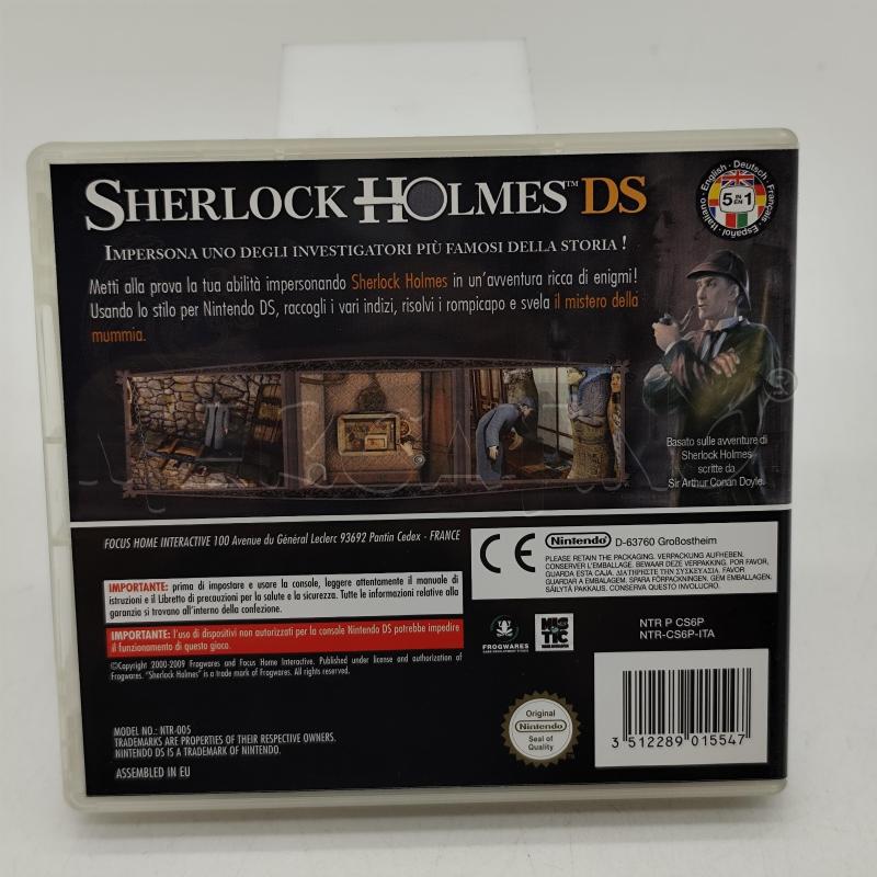 VIDEOGIOCO SHERLOCK HOLMES IL MISTERO DELLA MUMMIA NINTENDO DS | Mercatino dell'Usato Corbetta 2