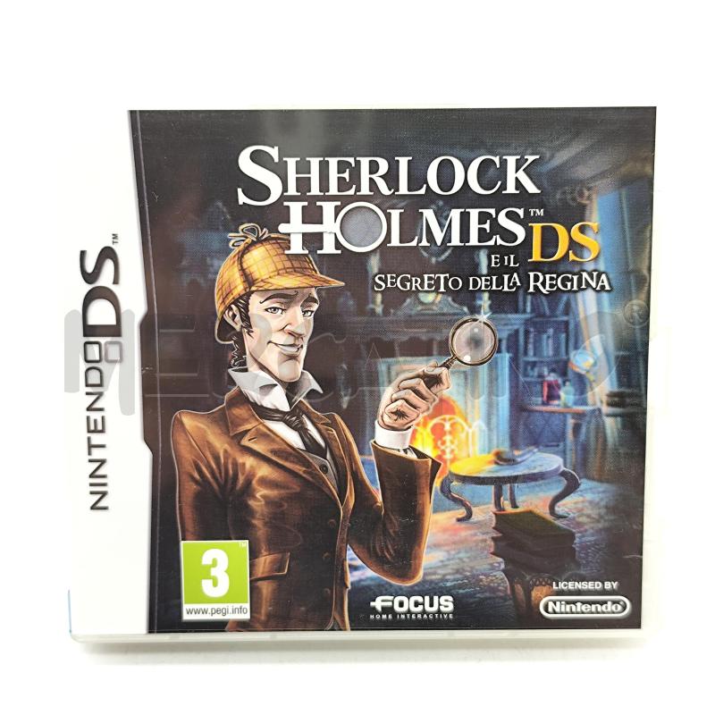 VIDEOGIOCO SHERLOCK HOLMES IL SEGRETO DELLA REGINA NINTENDO DS | Mercatino dell'Usato Corbetta 1