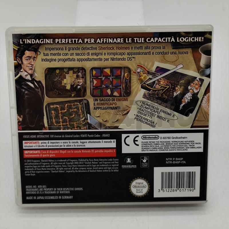 VIDEOGIOCO SHERLOCK HOLMES IL SEGRETO DELLA REGINA NINTENDO DS | Mercatino dell'Usato Corbetta 2