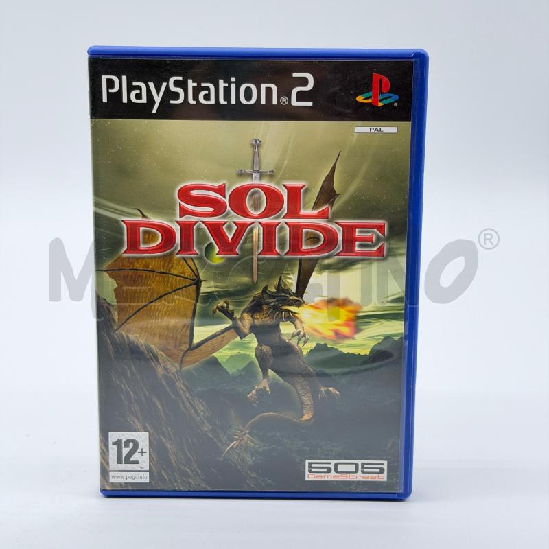 VIDEOGIOCO SOL DIVIDE PLAYSTATION 2 G1570  | Mercatino dell'Usato Corbetta 1