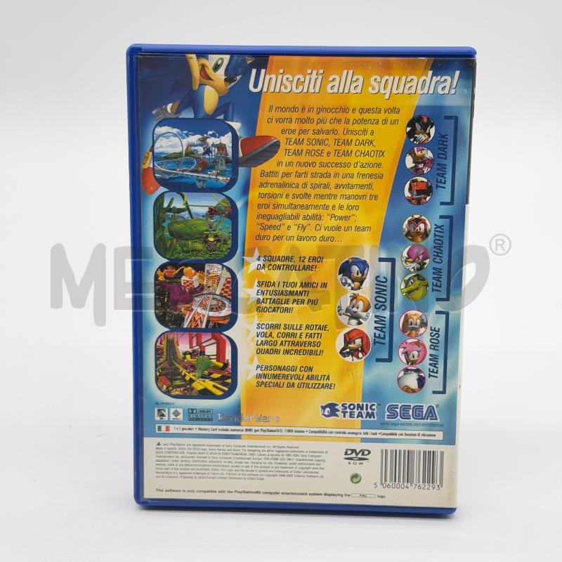 VIDEOGIOCO SONIC HEROES PLAYSTATION 3 G4691  | Mercatino dell'Usato Corbetta 2
