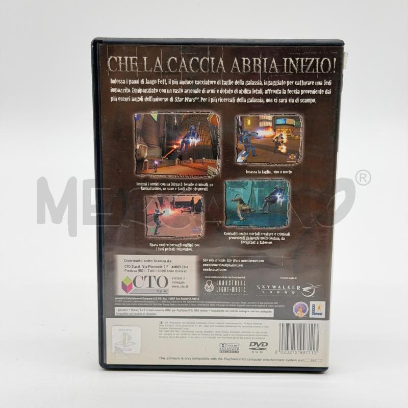 VIDEOGIOCO STAR WARS BOUNTY HUNTER PLAYSTATION 2 G2148  | Mercatino dell'Usato Corbetta 2