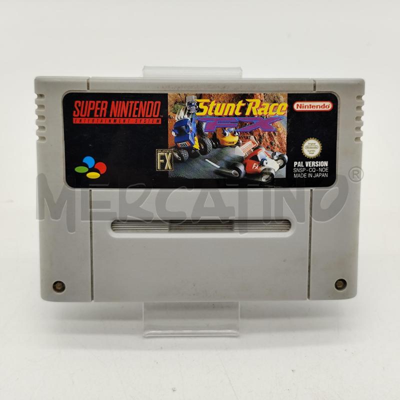 VIDEOGIOCO STUNT RACE SUPER NINTENDO SNES G2683 | Mercatino dell'Usato Corbetta 1