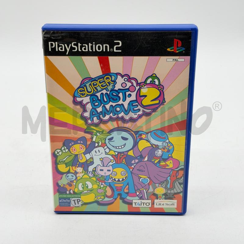 VIDEOGIOCO SUPER BUST A MOVE 2 PLAYSTATION 2 G7634  | Mercatino dell'Usato Corbetta 1