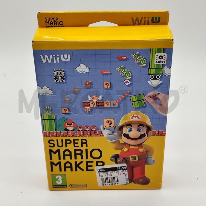 VIDEOGIOCO SUPER MARIO MAKER ED. SPECIALE NINTENDO WII U  | Mercatino dell'Usato Corbetta 1