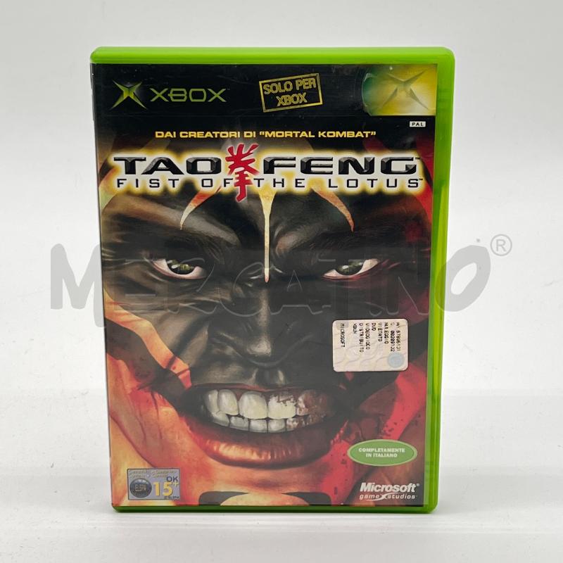 VIDEOGIOCO TAO FENG XBOX G1082  | Mercatino dell'Usato Corbetta 1