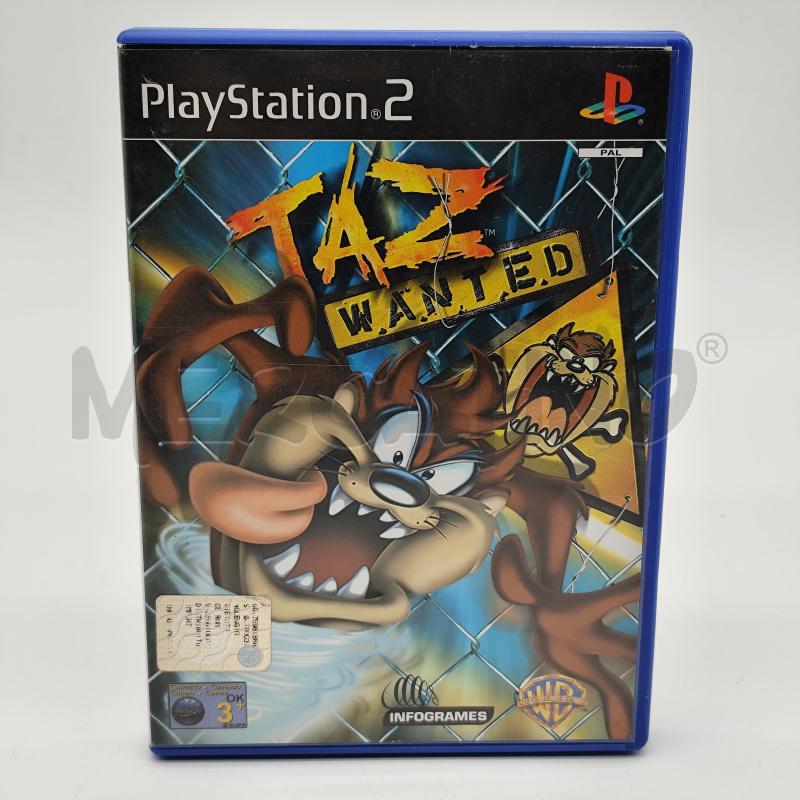 VIDEOGIOCO TAZ WANTED PLAYSTATION 2 PS2  | Mercatino dell'Usato Corbetta 1