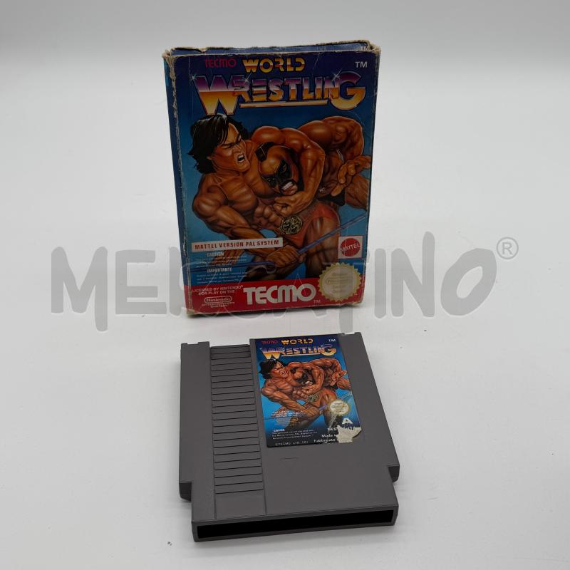 VIDEOGIOCO TECMO WORLD WRESTLING NINTENDO NES G10997  | Mercatino dell'Usato Corbetta 1