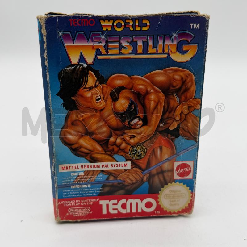 VIDEOGIOCO TECMO WORLD WRESTLING NINTENDO NES G10997  | Mercatino dell'Usato Corbetta 2