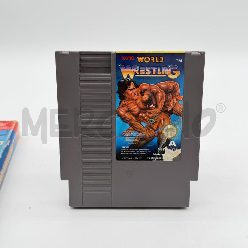 VIDEOGIOCO TECMO WORLD WRESTLING NINTENDO NES G10997  | Mercatino dell'Usato Corbetta 4