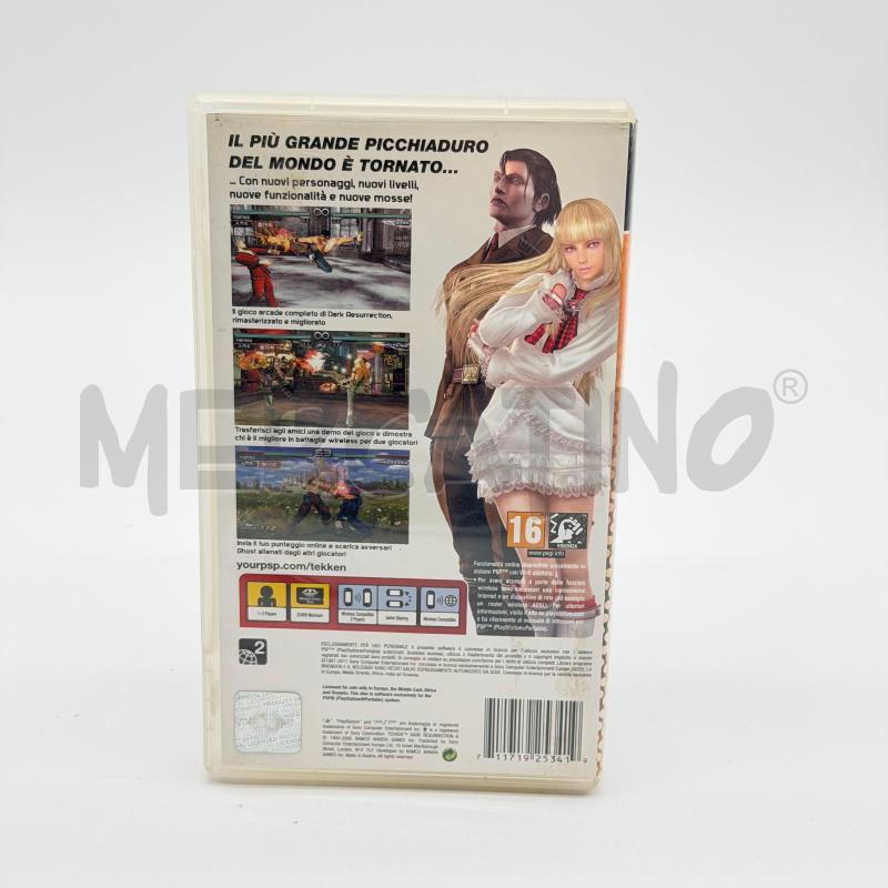 VIDEOGIOCO TEKKEN DARK RESURRECTION PSP   | Mercatino dell'Usato Corbetta 2
