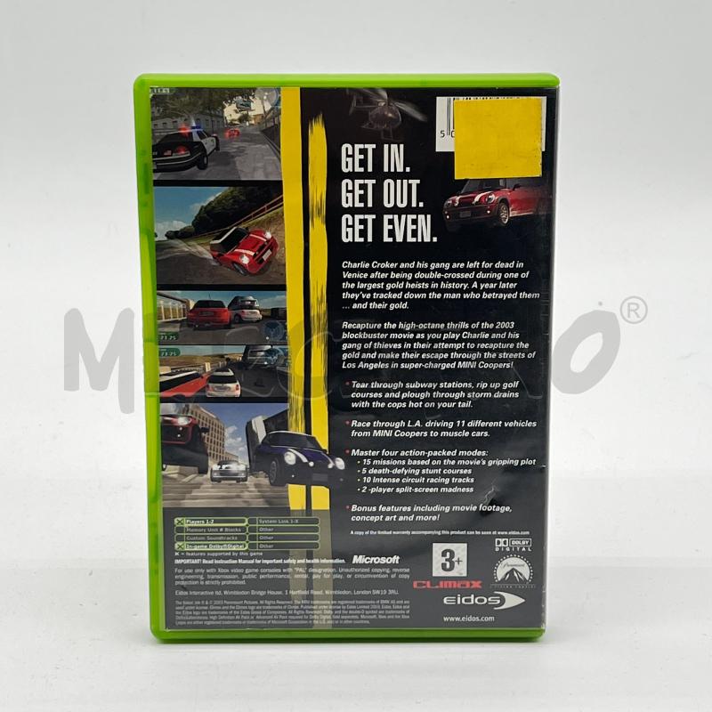 VIDEOGIOCO THE ITALIAN JOB L.A. HEIST XBOX G11781  | Mercatino dell'Usato Corbetta 2