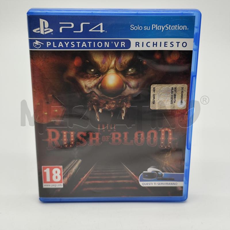 VIDEOGIOCO UNTIL DOWN RUSH OF BLOOD PLAYSTATION 4 PS4 G536 | Mercatino dell'Usato Corbetta 1