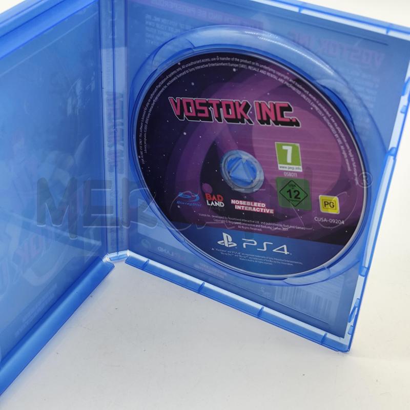 VIDEOGIOCO VOSTOK INC PLAYSTATION 4 PS4 G198 | Mercatino dell'Usato Corbetta 3