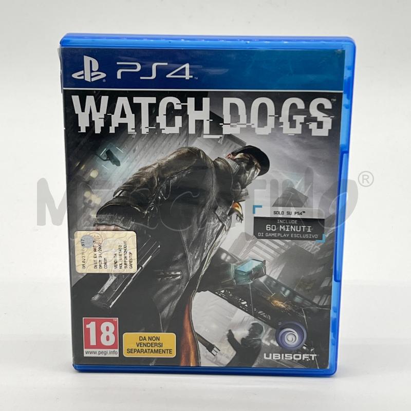 VIDEOGIOCO WATCH DOGS PLAYSTATION 4 G1658  | Mercatino dell'Usato Corbetta 1