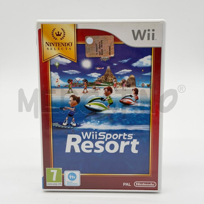 VIDEOGIOCO WII SPORTS RESORT NINTENDO WII G3185  | Mercatino dell'Usato Corbetta 1