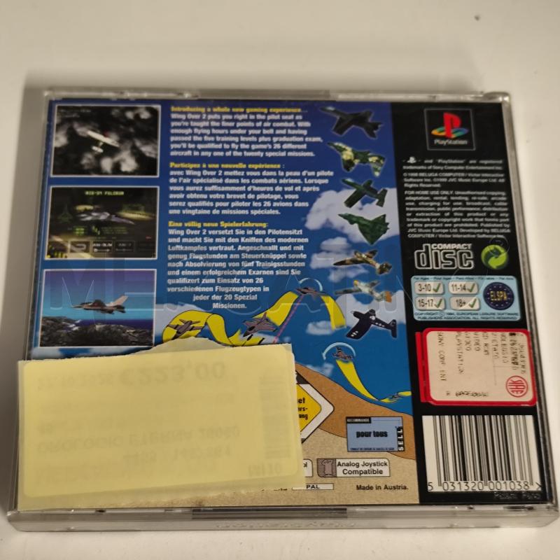 VIDEOGIOCO WING OVER 2 PLAYSTATION 1 PS1 G6866 | Mercatino dell'Usato Corbetta 3