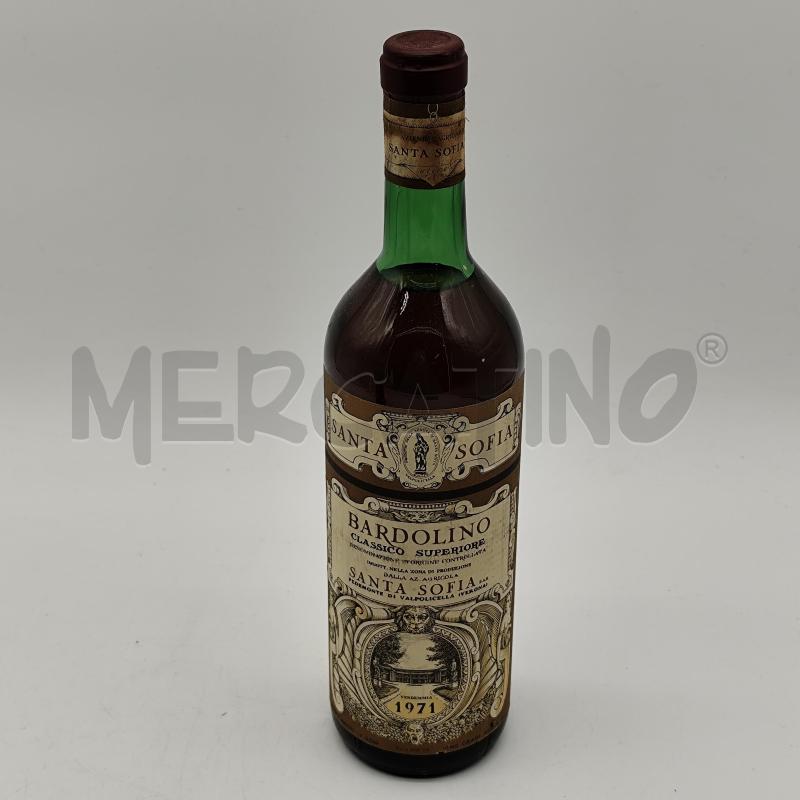 VINO BARDOLINO SANTA SOFIA 1971 DA ESPOSIZIONE  | Mercatino dell'Usato Corbetta 1